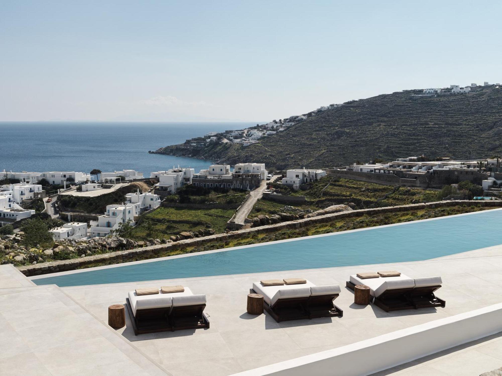 Отель Ezio Bo Luxury Living Mykonos Town Экстерьер фото