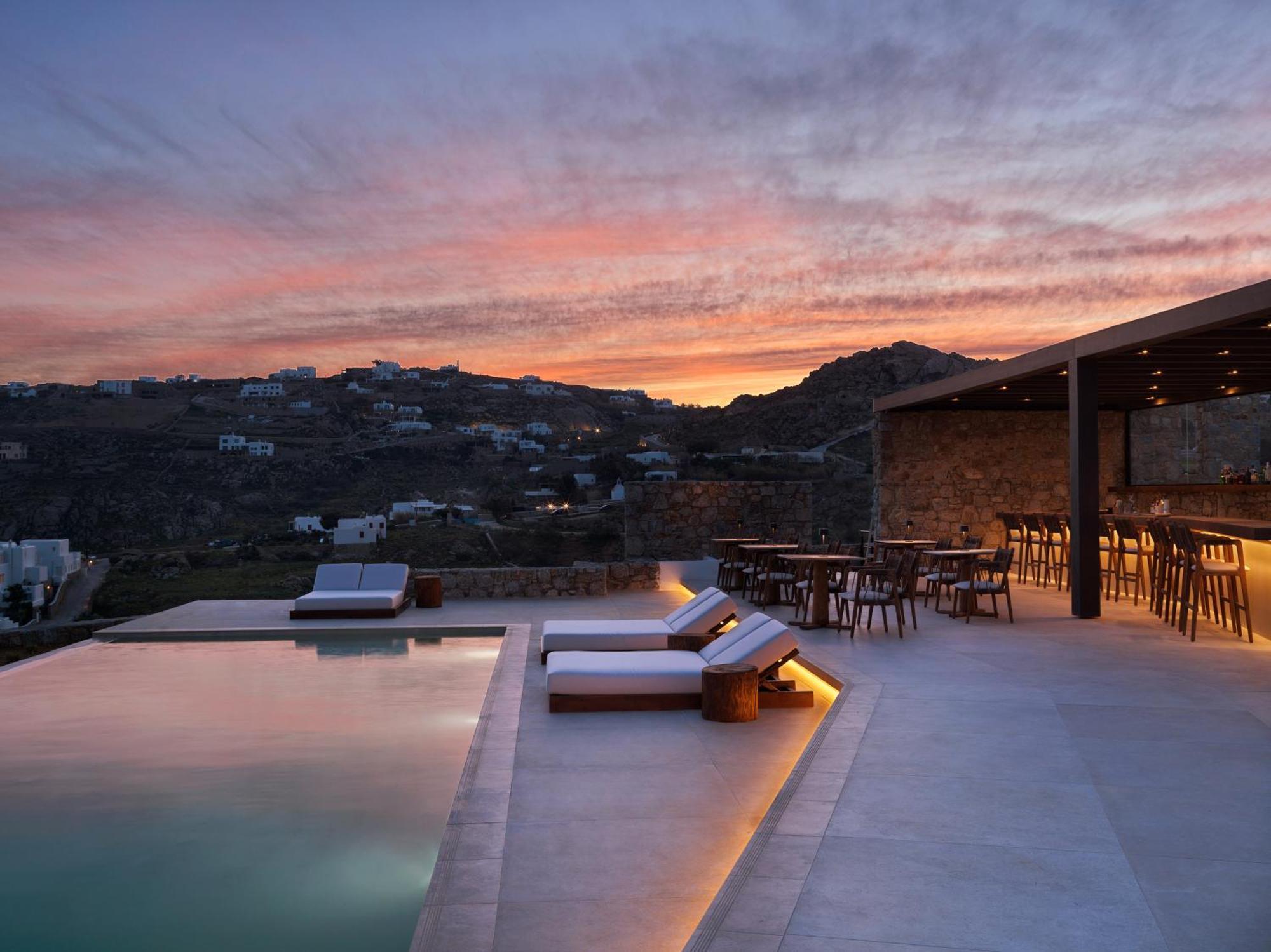 Отель Ezio Bo Luxury Living Mykonos Town Экстерьер фото