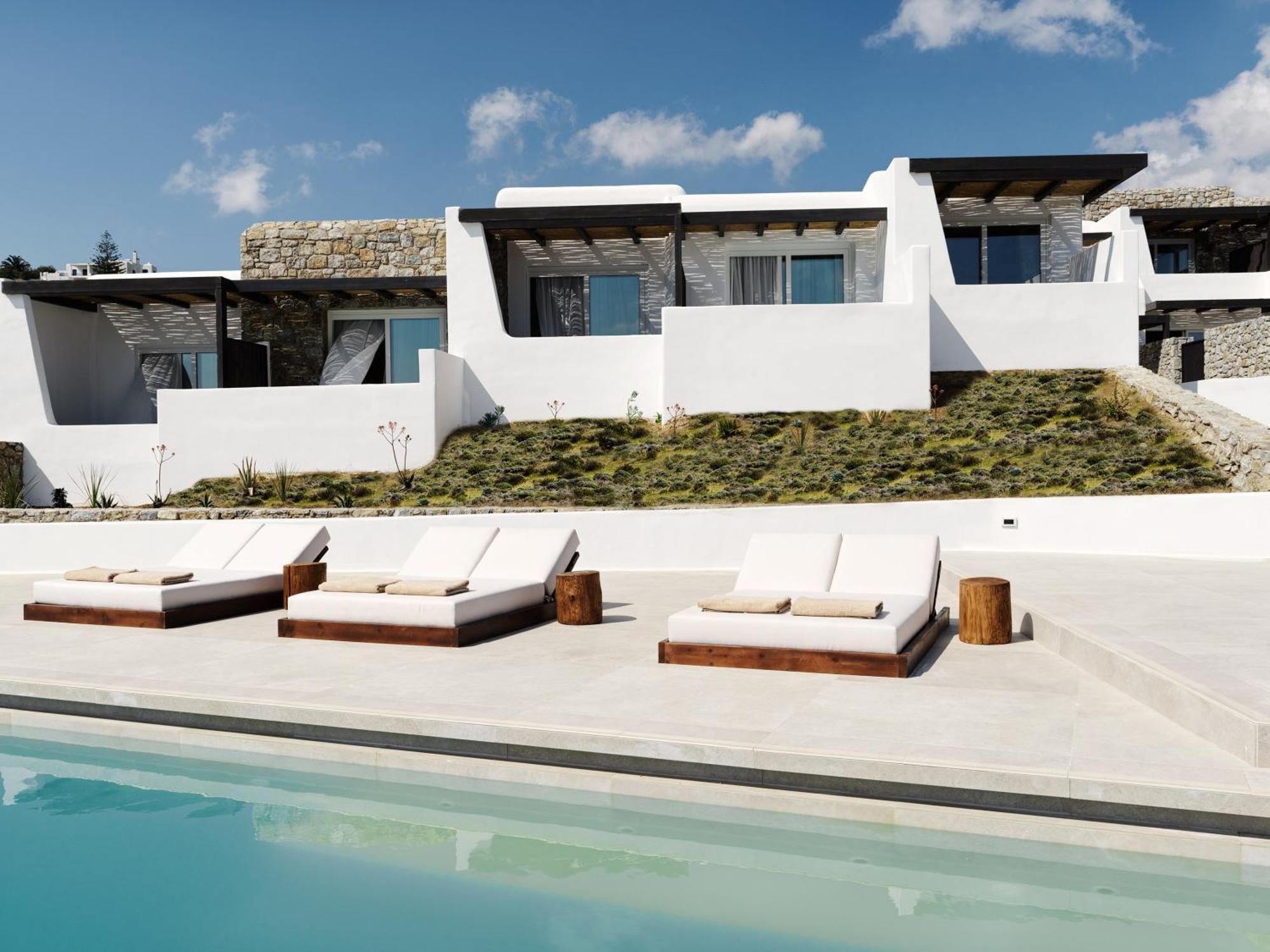 Отель Ezio Bo Luxury Living Mykonos Town Экстерьер фото