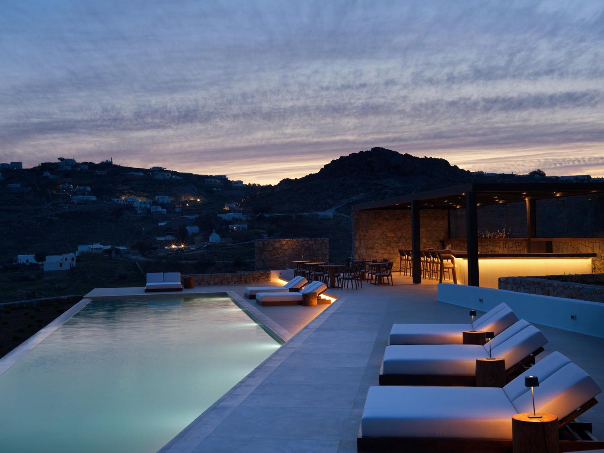 Отель Ezio Bo Luxury Living Mykonos Town Экстерьер фото