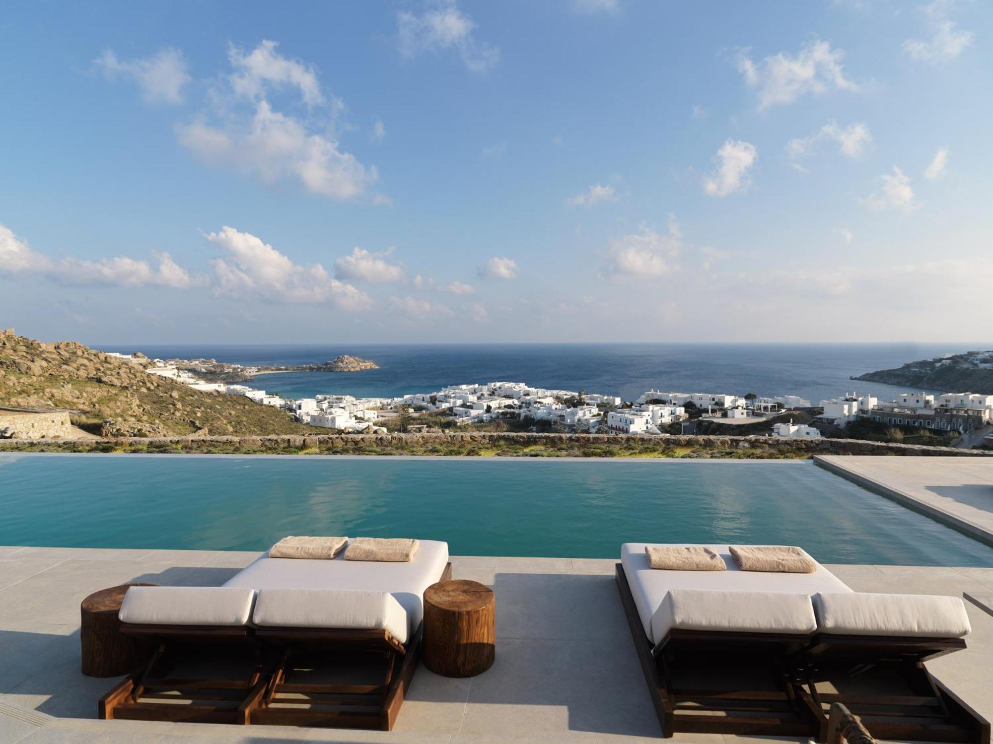 Отель Ezio Bo Luxury Living Mykonos Town Экстерьер фото