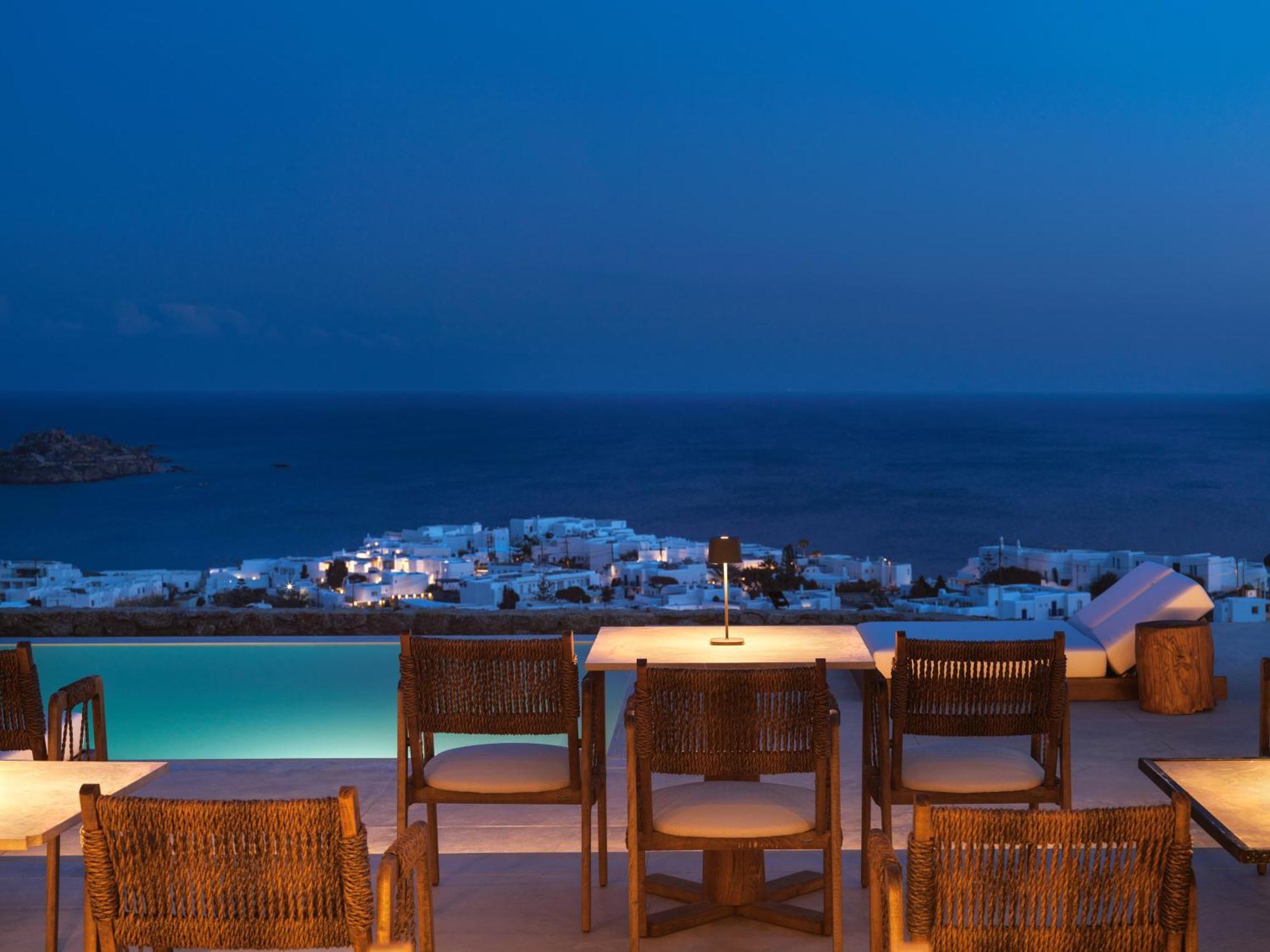 Отель Ezio Bo Luxury Living Mykonos Town Экстерьер фото
