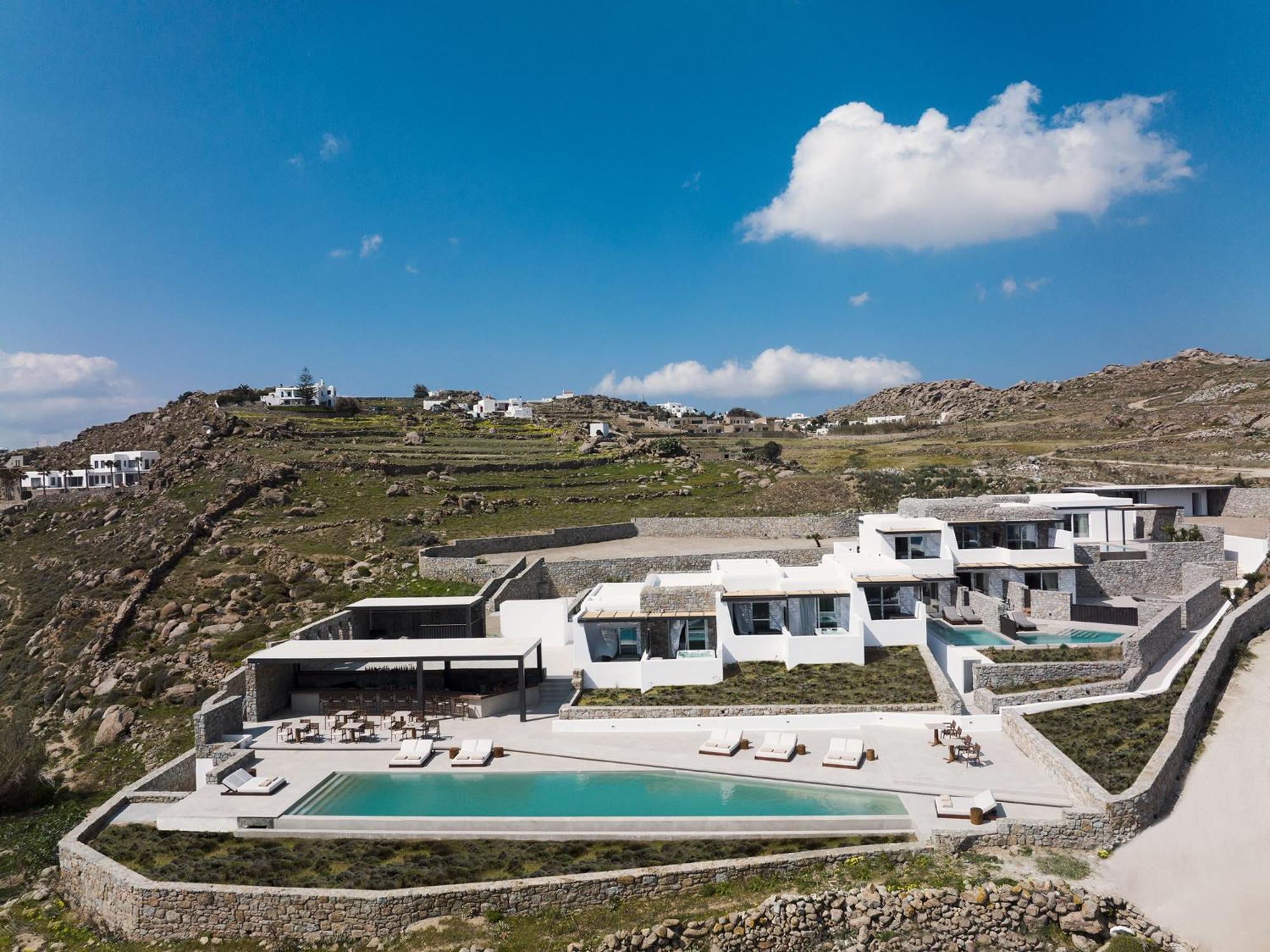 Отель Ezio Bo Luxury Living Mykonos Town Экстерьер фото